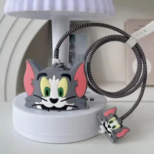 Tom Charger Cover With Spiral Cable Protectors Sleeve