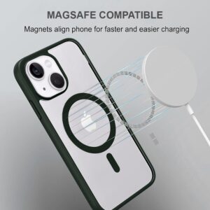 iPhone 13 Back Cover Case Compatibe with MagSafe