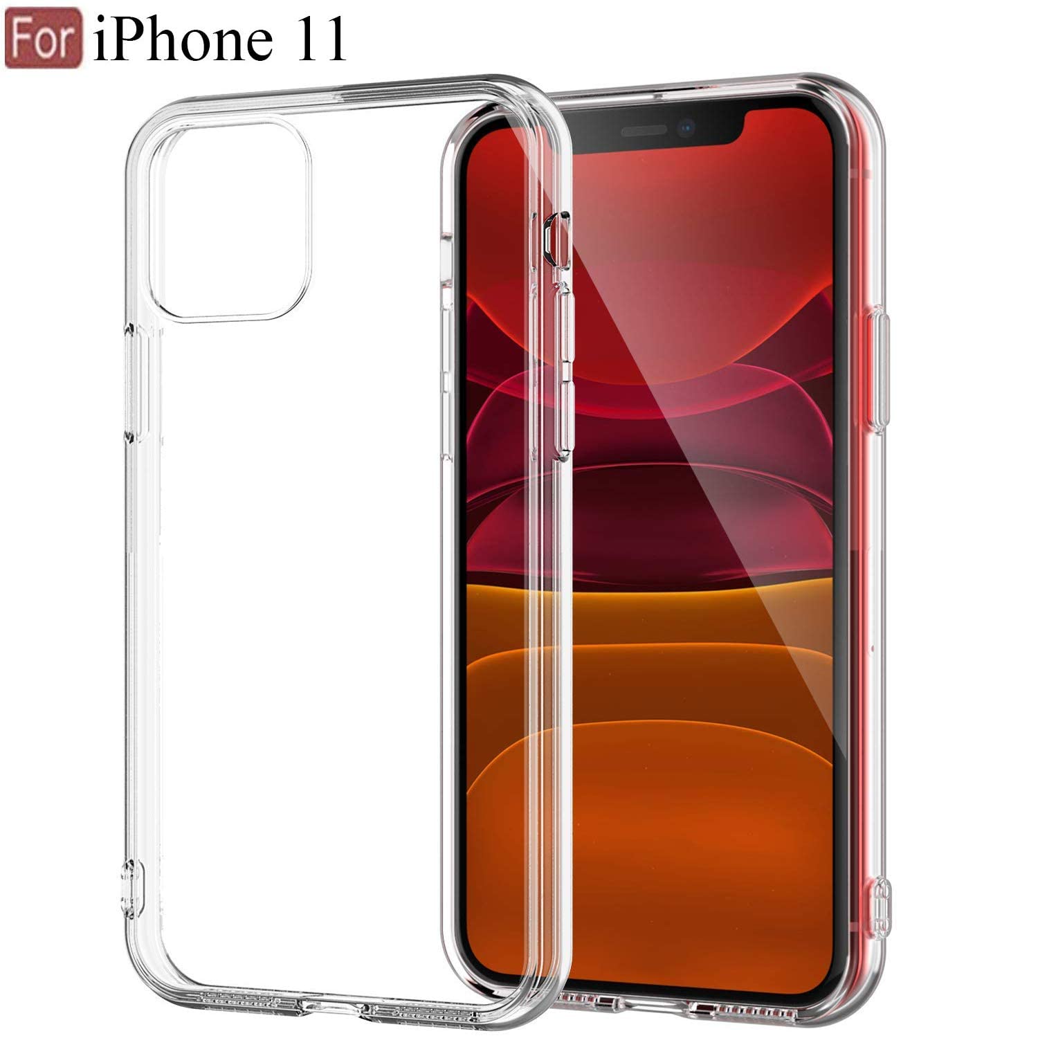 iPhone 11 Anti-Yellow Case Transparent Cover 5 iPhone 11 Anti-Yellow Case Transparent Cover