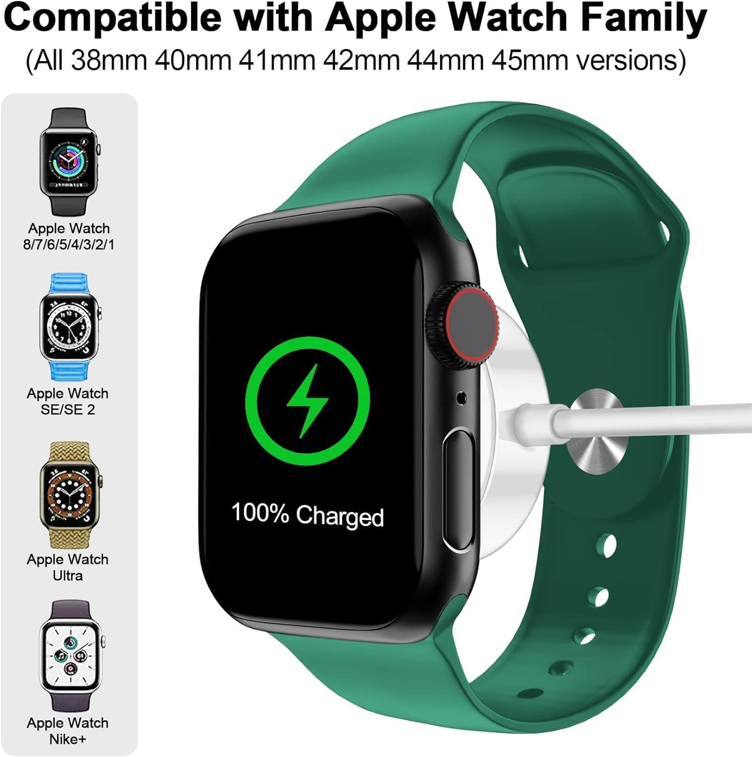 Apple Watch Wireless Magnetic Charging Cable 2 Apple Watch Wireless Magnetic Charging Cable
