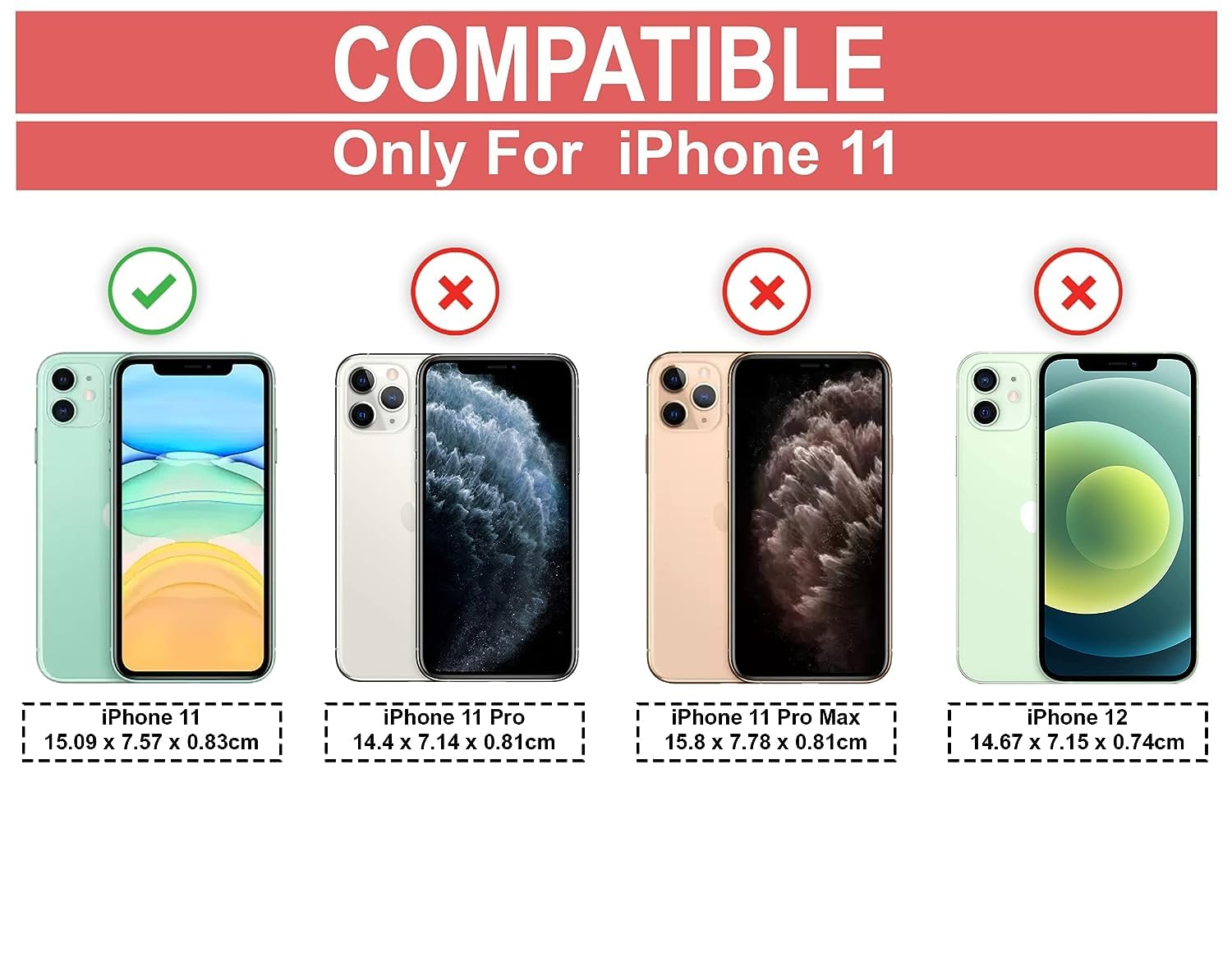 iPhone 11 Anti-Yellow Case Transparent Cover 2 iPhone 11 Anti-Yellow Case Transparent Cover