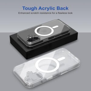 iphone 16 Anti-Yellow Magsafe Clear Transparent Cover