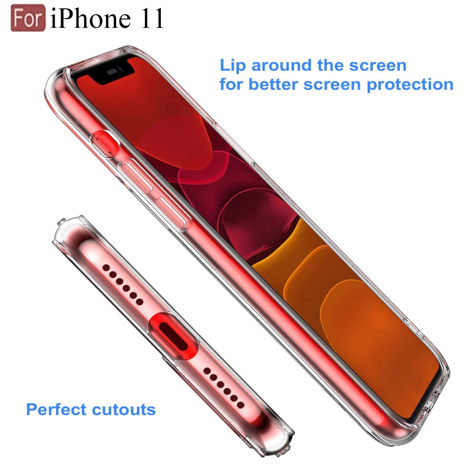 iPhone 11 Anti-Yellow Case Transparent Cover 4 iPhone 11 Anti-Yellow Case Transparent Cover