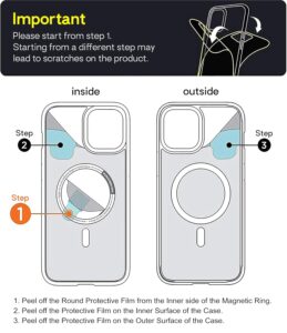 iphone 16 Anti-Yellow Magsafe Clear Transparent Cover 11 iphone 16 Anti-Yellow Magsafe Clear Transparent Cover