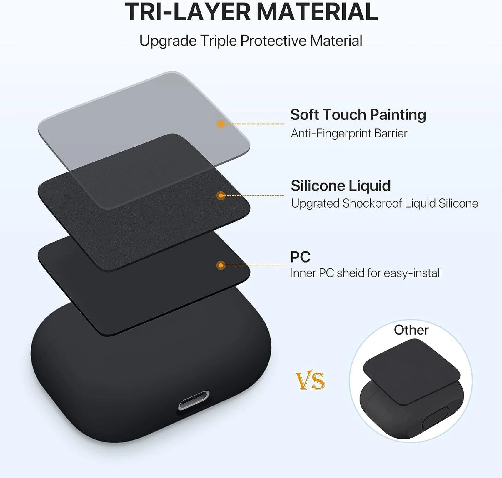 Airpods Pro 2nd Gen Silicone Hang Case 4 Airpods Pro 2nd Gen Silicone Hang Case