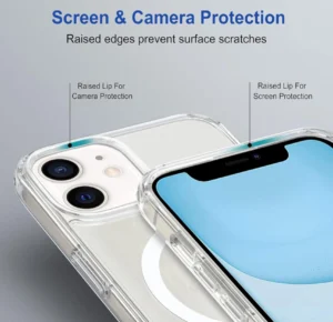 iphone 11 Anti-Yellow Magsafe Clear transparent cover
