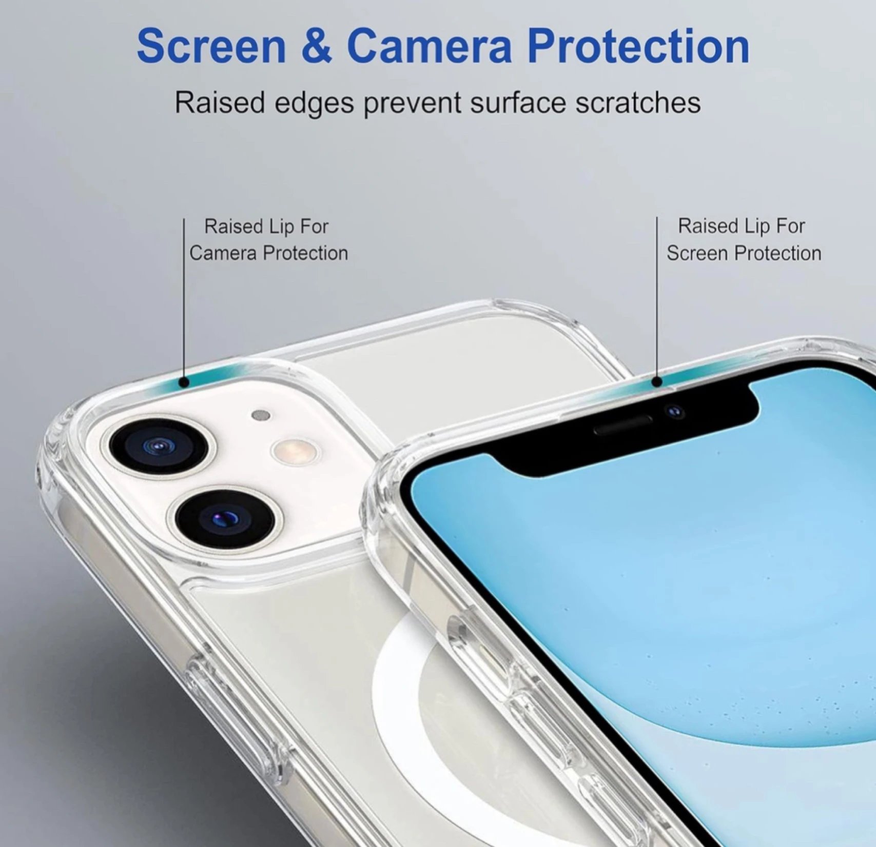 iphone 11 Anti-Yellow Magsafe Clear transparent cover 3 iphone 11 Anti-Yellow Magsafe Clear transparent cover