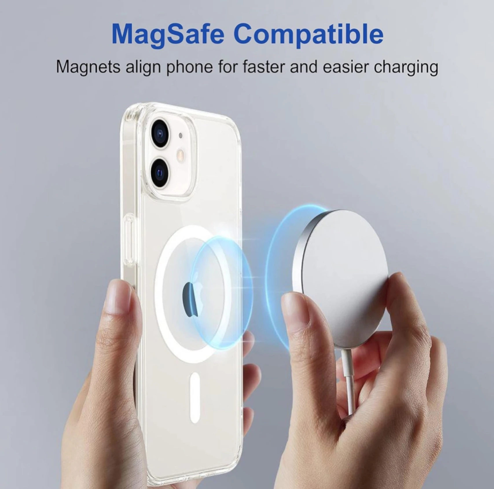 iphone 11 Anti-Yellow Magsafe Clear transparent cover 4 iphone 11 Anti-Yellow Magsafe Clear transparent cover