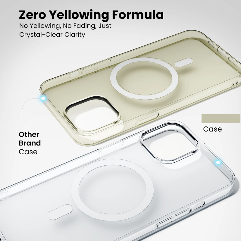 iPhone 12/12 Pro Anti-Yellow Magsafe Clear Case 4 iPhone 12/12 Pro Anti-Yellow Magsafe Clear Case