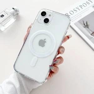 iphone 13 Anti-Yellow Magsafe Clear Transparent Cover