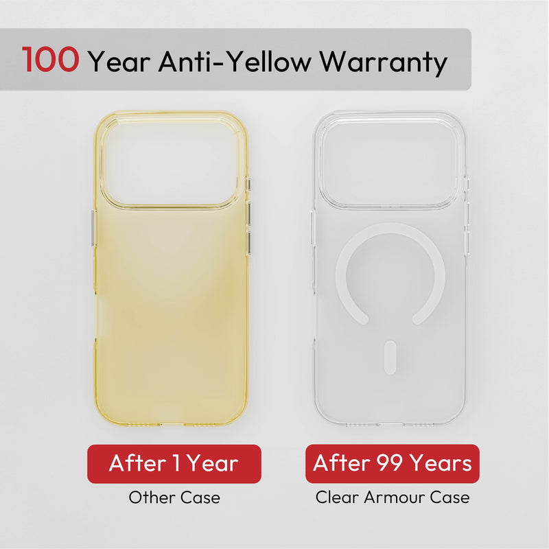 iPhone 17 Pro Max Transparent Cover Clear Anti-Yellow MagSafe Case 4 iPhone 17 Pro Max Transparent Cover Clear Anti-Yellow MagSafe Case