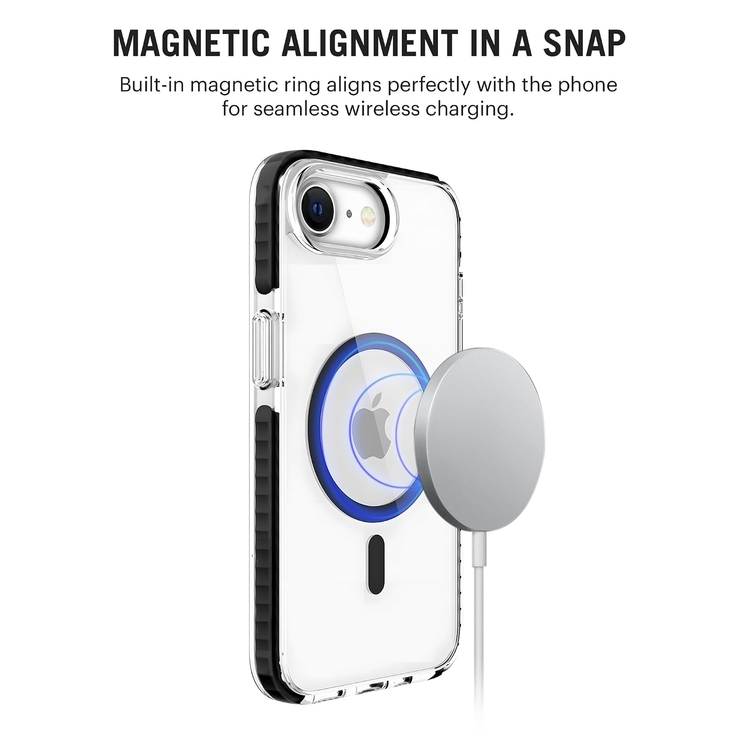 iphone 17e Anti-Yellow Magsafe Clear Transparent Cover 2 iphone 17e Anti-Yellow Magsafe Clear Transparent Cover