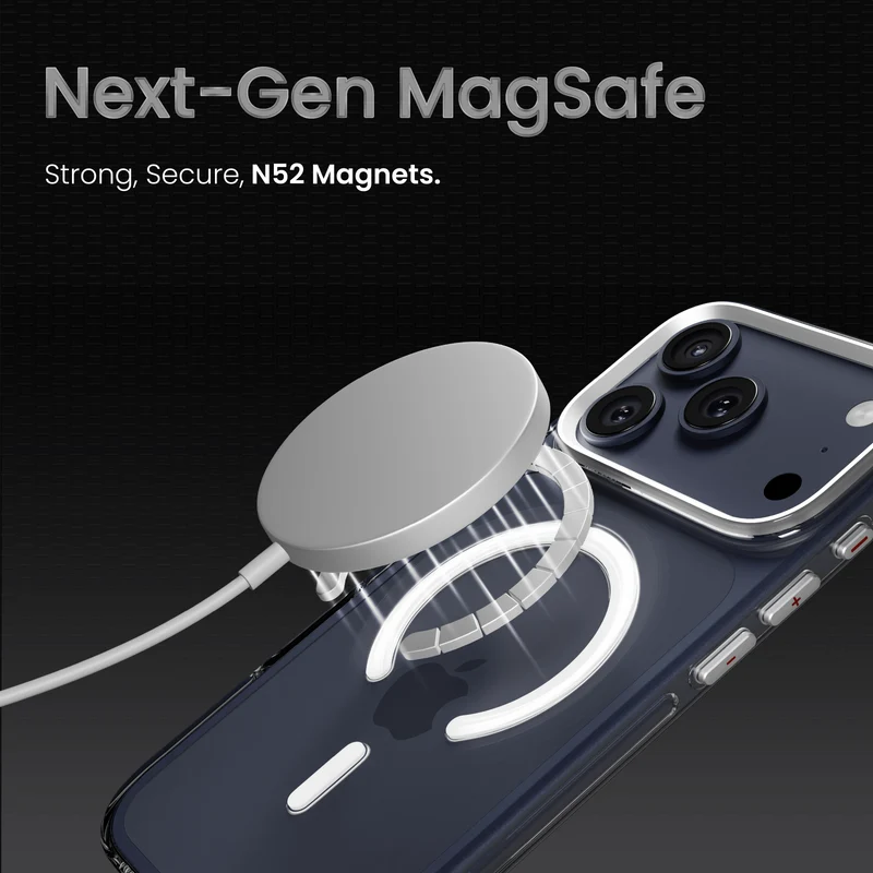 iPhone 17 Pro Transparent Cover Clear Anti-Yellow MagSafe Case 5 iPhone 17 Pro Transparent Cover Clear Anti-Yellow MagSafe Case
