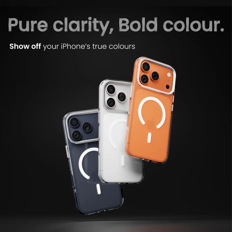 iPhone 17 Pro Transparent Cover Clear Anti-Yellow MagSafe Case 4 iPhone 17 Pro Transparent Cover Clear Anti-Yellow MagSafe Case