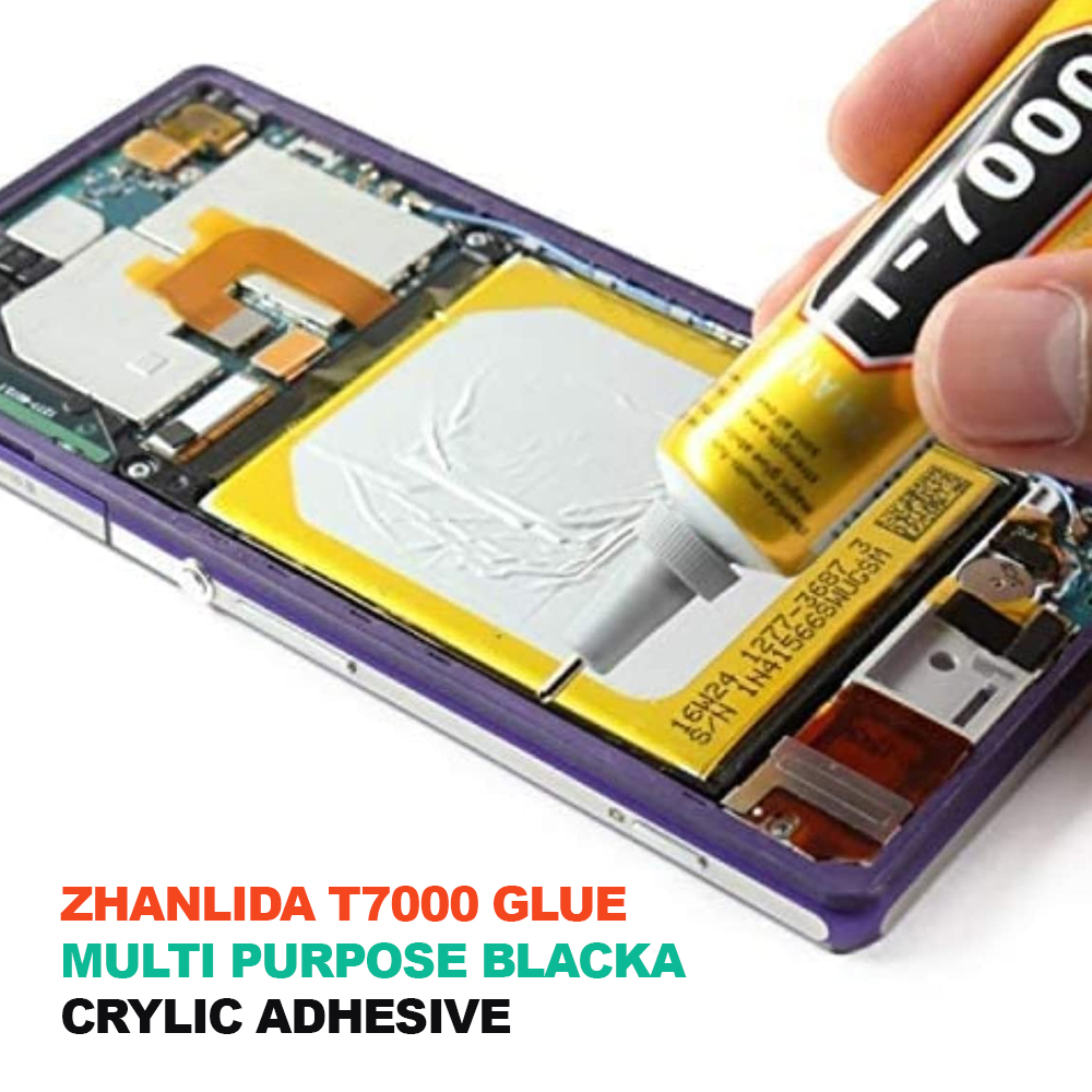 Zhanlida T7000 Glue Multi Purpose Black Acrylic Adhesive 3 Zhanlida T7000 Glue Multi Purpose Black Acrylic Adhesive