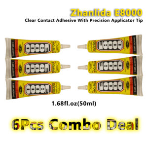 Zhanlida E8000 50ml Glue 6pcs Combo Pack